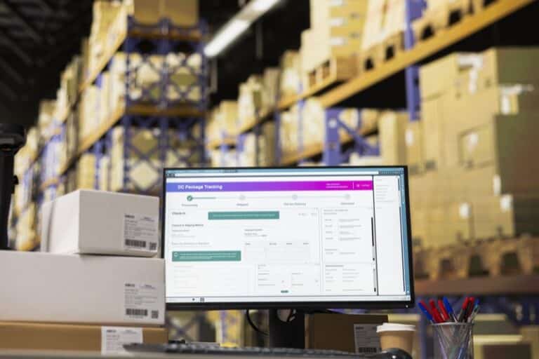 Industrial professional space supporting barcode tracking for large business